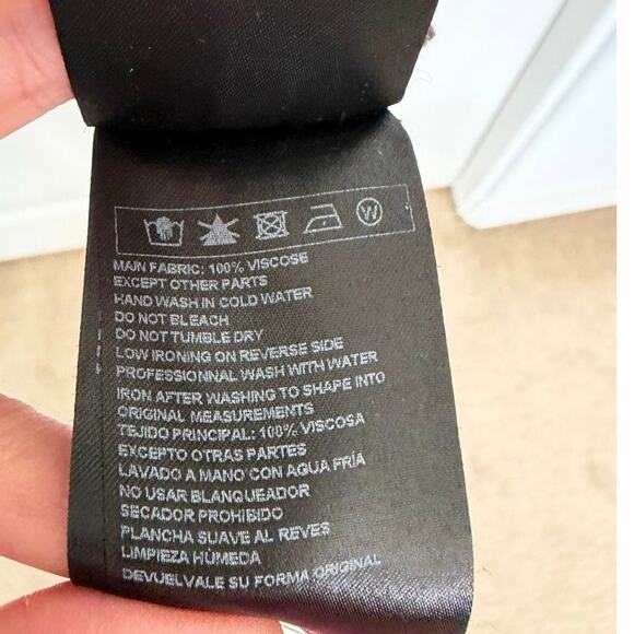 Ba&sh Celline Button Down Multicolor Printed Abstract Floral Blouse Large - Picture 5 of 6